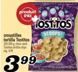 Marché Richelieu CROUSTILLES TORTILLA TOSTITOS | TOSTITOS TORTILLA CHIPS offer