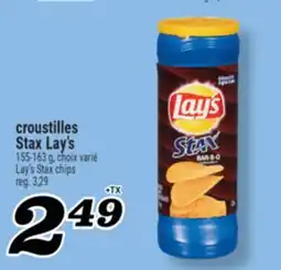 Marché Richelieu CROUSTILLES STAX LAY'S | LAY'S STAX CHIPS offer