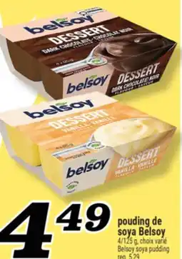 Marché Richelieu POUDING DE SOYA BELSOY | BELSOY SOYA PUDDING offer