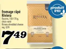 Marché Richelieu FROMAGE RÂPÉ RIVIERA | RIVIERA SHREDDED CHEESE offer
