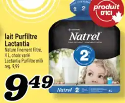 Marché Richelieu LAIT PURFILTRE LACTANTIA | LACTANTIA PURFILTRE MILK offer