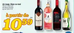 Marché Richelieu VIN ROUGE, BLANC OU ROSÉ | RED, WHITE OR ROSÉ WINE offer