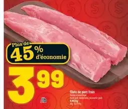 Marché Richelieu FILETS DE PORC FRAIS | FRESH PORK TENDERLOINS offer