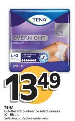 Brunet TENA Culottes d'incontinence sélectionnées offer