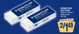 Jean Coutu STAEDTLER Mars Plastic White eraser offer