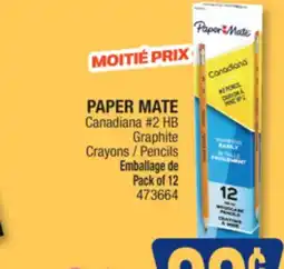 Jean Coutu PAPER MATE #2 HB Graphite Pencils offer