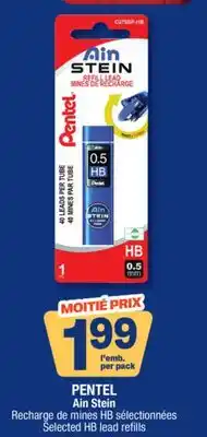Jean Coutu PENTEL Ain Stein Selected HB lead refills offer