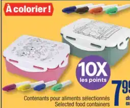 Jean Coutu Selected food containers offer