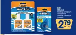 Jean Coutu BIC Wite-Out Selected correction products offer