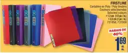 Jean Coutu FIRSTLINE Poly binders offer
