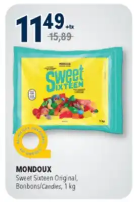 Familiprix MONDOUX, Sweet Sixteen Original, Candies, 1 kg offer