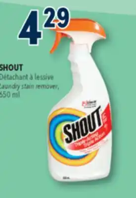 Familiprix SHOUT, Laundry stain remover, 650 ml offer