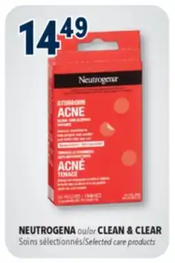 Familiprix NEUTROGENA or CLEAN & CLEAR Selected care products offer