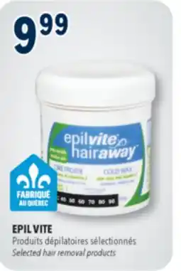 Familiprix EPIL VITE Hair away cold wax aloe vera and vitamin E 600g offer