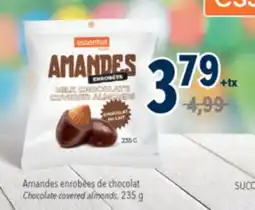 Familiprix Amandes Chocolate covered almonds, 235 g offer
