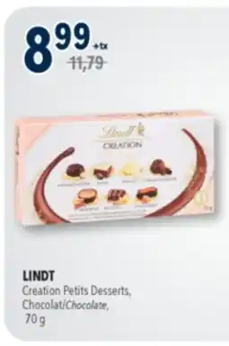 Familiprix LINDT, Creation Petits Desserts, Chocolate, 70 g offer