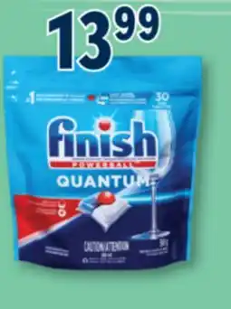 Familiprix FINISH, Powerball Quantum, Automatic dishwasher detergent, 30 tabs offer