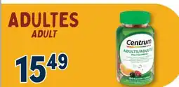 Familiprix Centrum Adult Multigummies multivitamin & mineral supplement cherry berry and orange 150un offer
