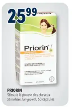 Familiprix PRIORIN, Stimulates hair growth, 60 capsules offer