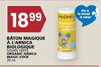 Rachelle-Bery Grocery SOURIS VERTE ORGANIC ARNICA MAGIC STICK offer