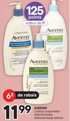 Brunet AVEENO Lotions corporelles sélectionnées offer