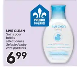 Brunet LIVE CLEAN Soins pour bébés sélectionnés offer