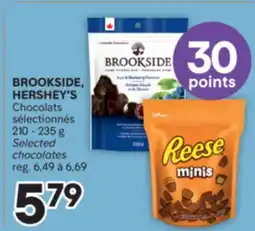 Brunet BROOKSIDE, HERSHEY'S Chocolats sélectionnés offer