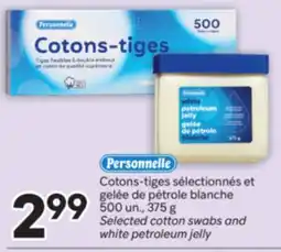 Brunet PERSONNELLE Cotons-tiges sélectionnés et gelée de pétrole blanche offer