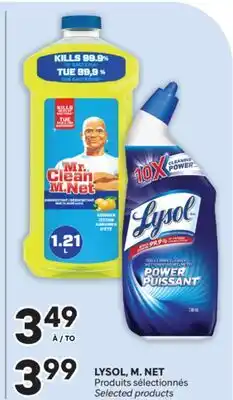 Brunet LYSOL, M. NET Produits sélectionnés offer