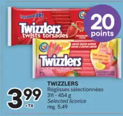 Brunet TWIZZLERS Réglisses sélectionnées offer