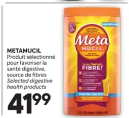 Brunet METAMUCIL Produit sélectionné pour favoriser la santé digestive, source de fibres offer