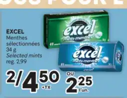 Brunet EXCEL Menthes sélectionnées offer