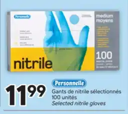 Brunet PERSONNELLE Gants de nitrile sélectionnés offer
