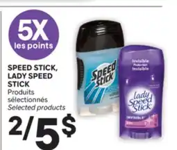Brunet SPEED STICK, LADY SPEED STICK Produits sélectionnés offer