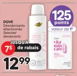 Brunet DOVE Désodorisants sélectionnés offer