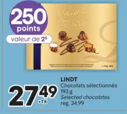 Brunet LINDT Chocolats sélectionnés offer