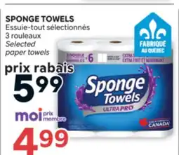 Brunet SPONGE TOWELS Essuie-tout sélectionnés offer
