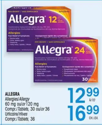 Uniprix ALLEGRA offer