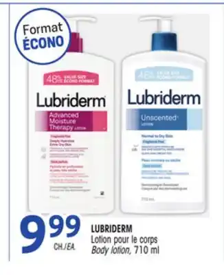 Uniprix LUBRIDERM offer