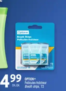 Uniprix OPTION+ Pellicules-fraîcheur/Breath strips offer