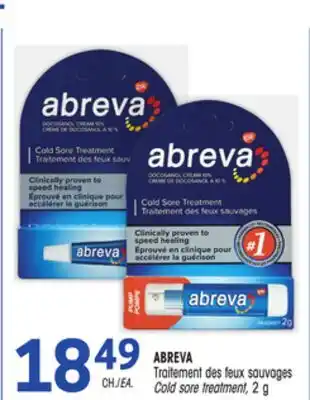 Uniprix ABREVA offer