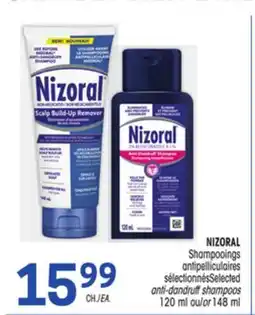 Uniprix NIZORAL Shampooings antipelliculaires sélectionnés/Selected anti-dandruff shampoos offer