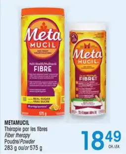 Uniprix METAMUCIL Thérapie par les fibres/ Fiber therapy, Poudre/Powder offer
