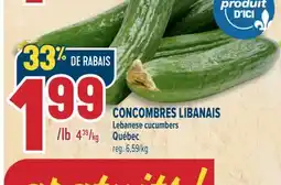 Marché Adonis CONCOMBRES LIBANAIS | Lebanese cucumbers offer
