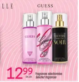 Uniprix GUESS Fragrances sélectionnées/Selected fragrances offer
