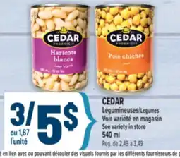 Marché Adonis CEDAR LÉGUMINEUSES | CEDAR LEGUMES offer