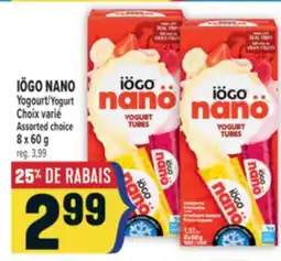 Marché Adonis IÖGO NANO YOGOURT | IÖGO NANO YOGURT offer