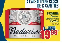 Marché Adonis BUDWEISER Bière/Beer offer