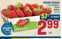 Marché Adonis FRAISES LOCALES | LOCAL STRAWBERRIES offer