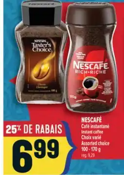 Marché Adonis NESCAFÉ Café instantané | Instant coffee offer